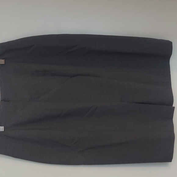 Ann Taylor suit skirt, wool blend,  size 10, gray - Picture 7 of 10